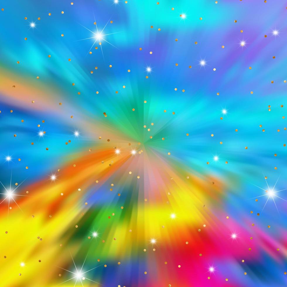 Gradient metallic colorful background with sparkle photo