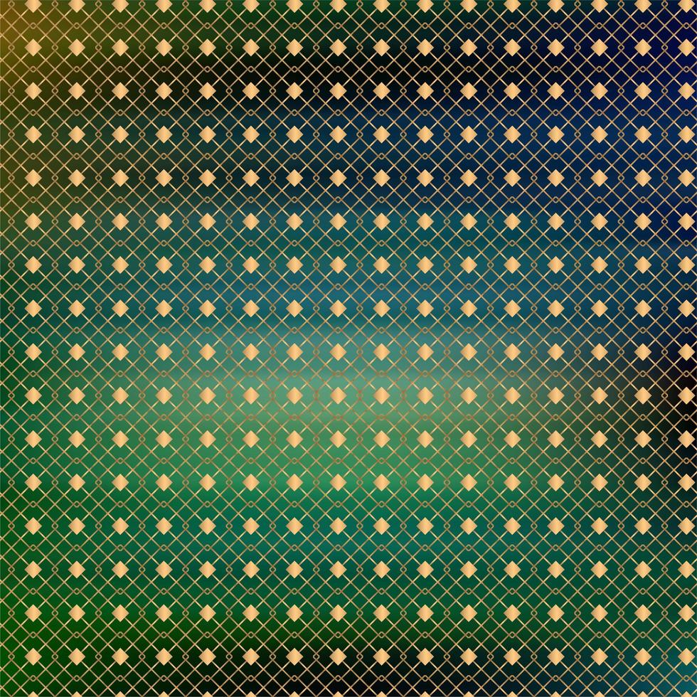 Golden art deco pattern with gradient color blur background photo