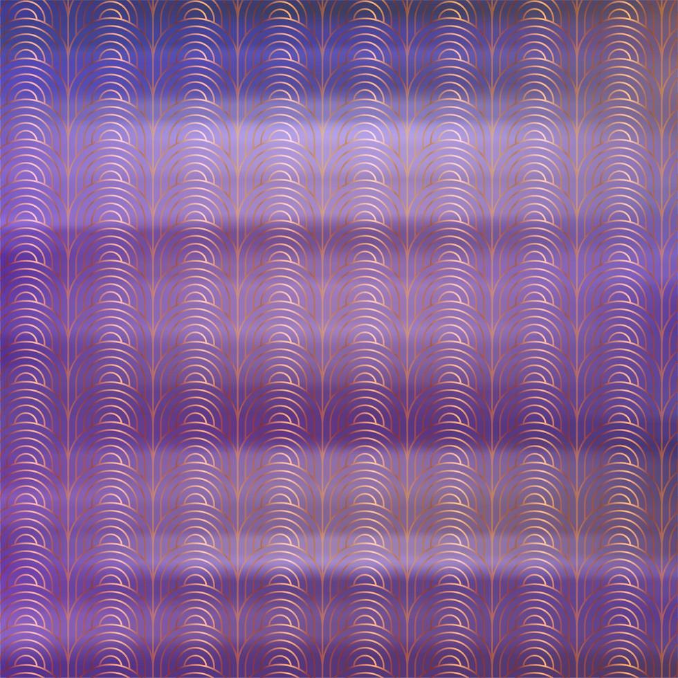 Golden art deco pattern with gradient color blur background photo