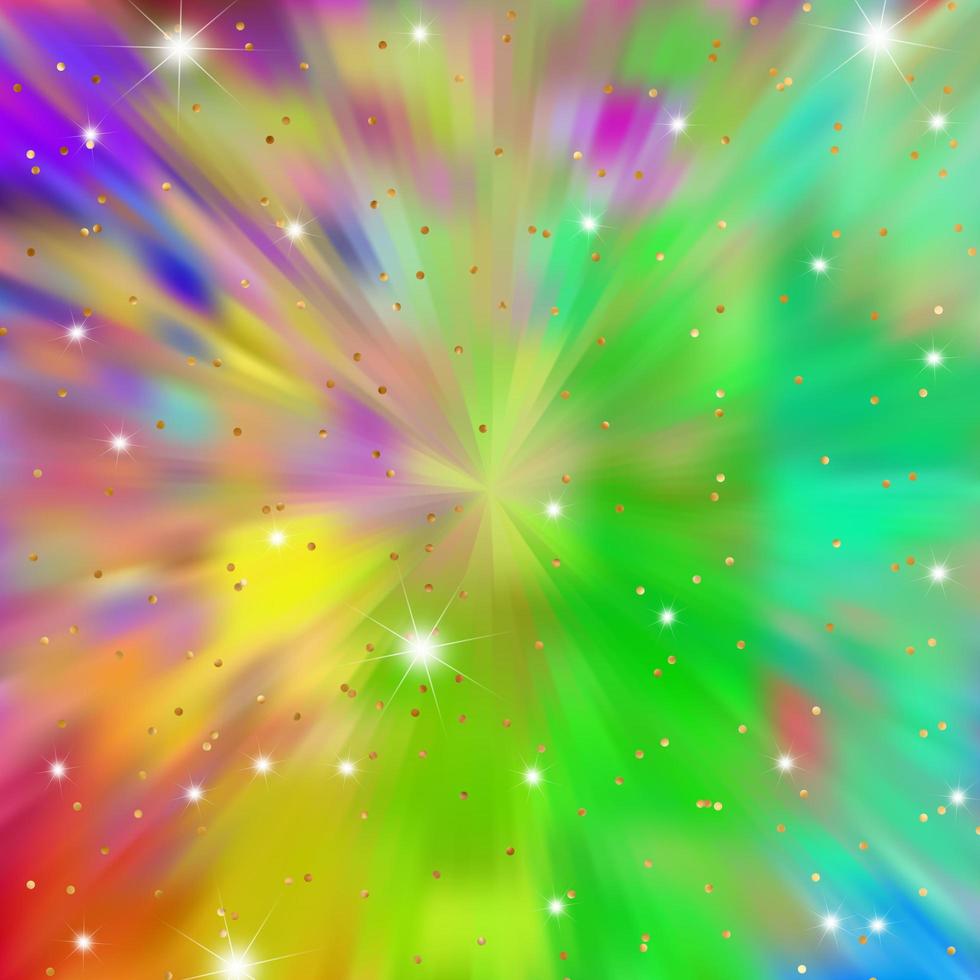 Gradient metallic colorful background with sparkle photo