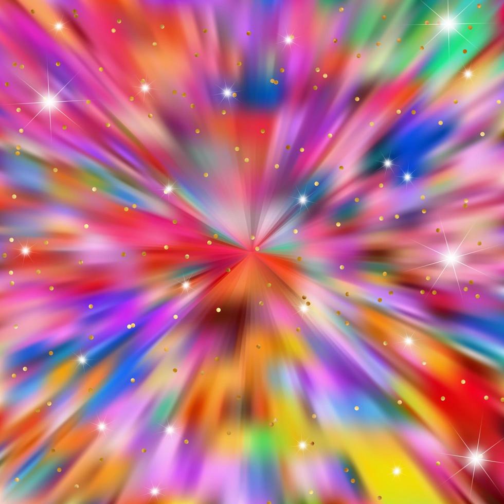 Gradient metallic colorful background with sparkle photo