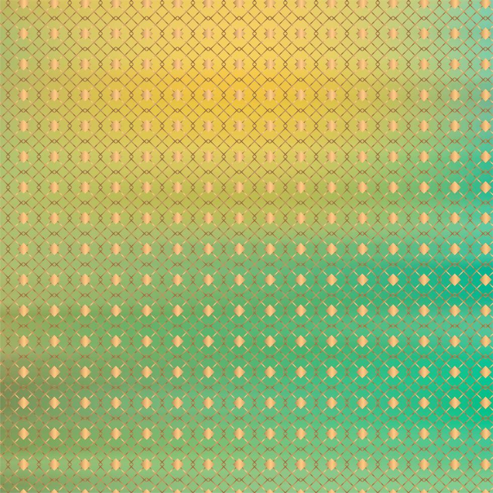 Golden art deco pattern with gradient color blur background photo
