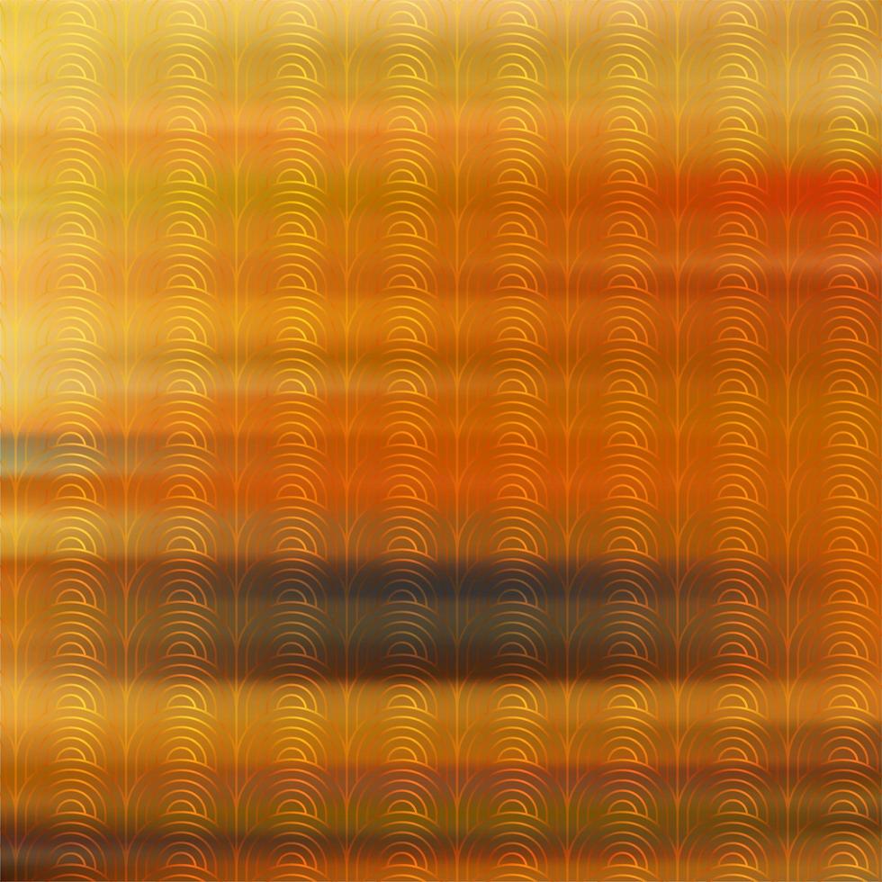 Golden art deco pattern with gradient color blur background photo