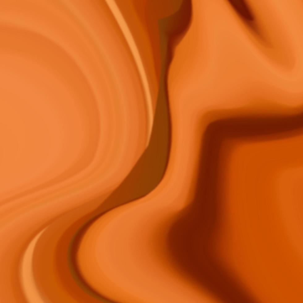 Wave liquid texture gradient orange color background photo