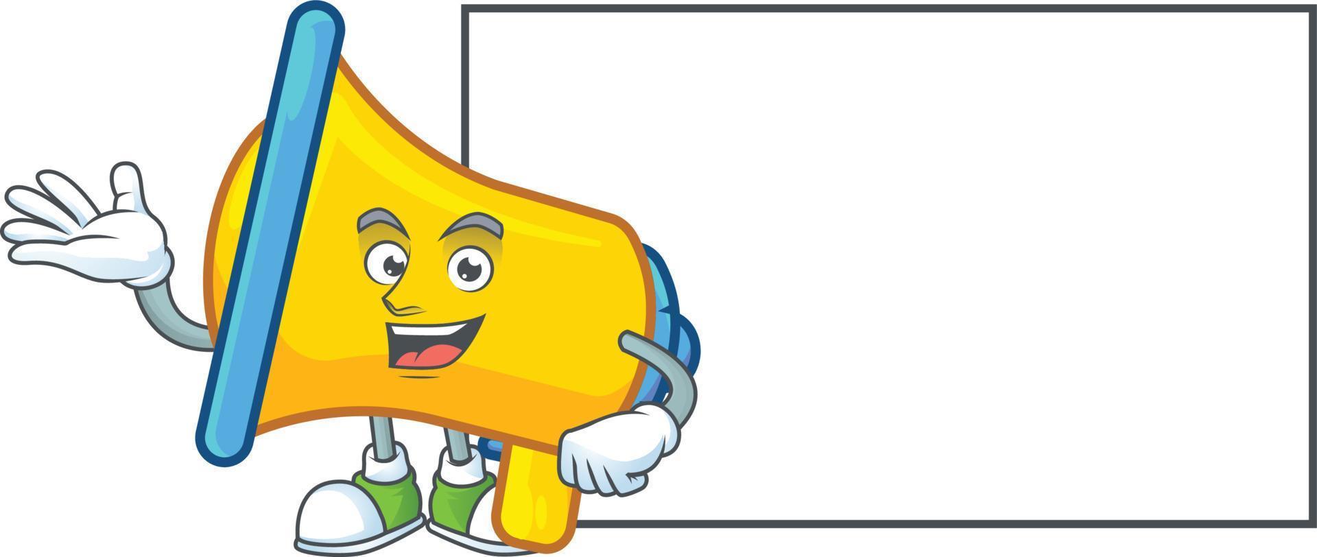 Yellow Loadspeaker Vector