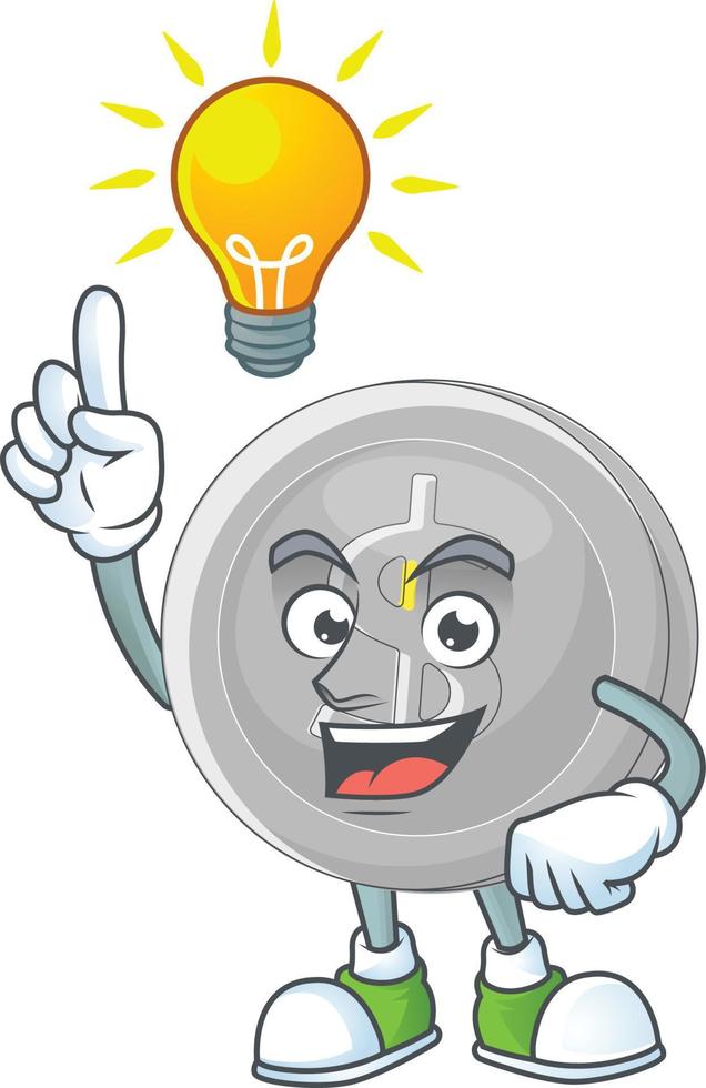 Silver Coin Vector