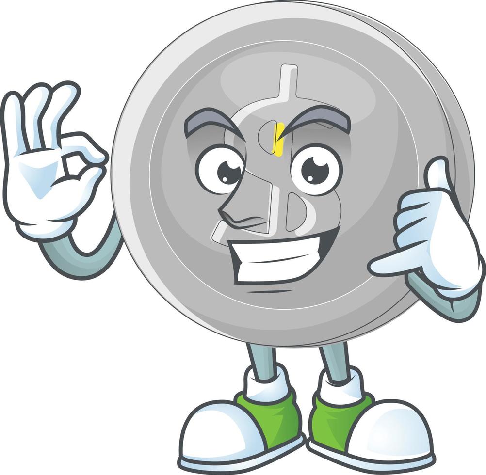 Silver Coin Vector