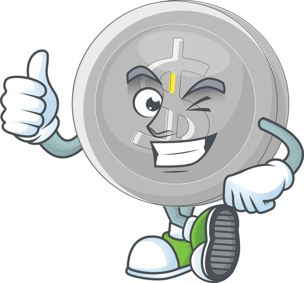 Silver Coin Vector