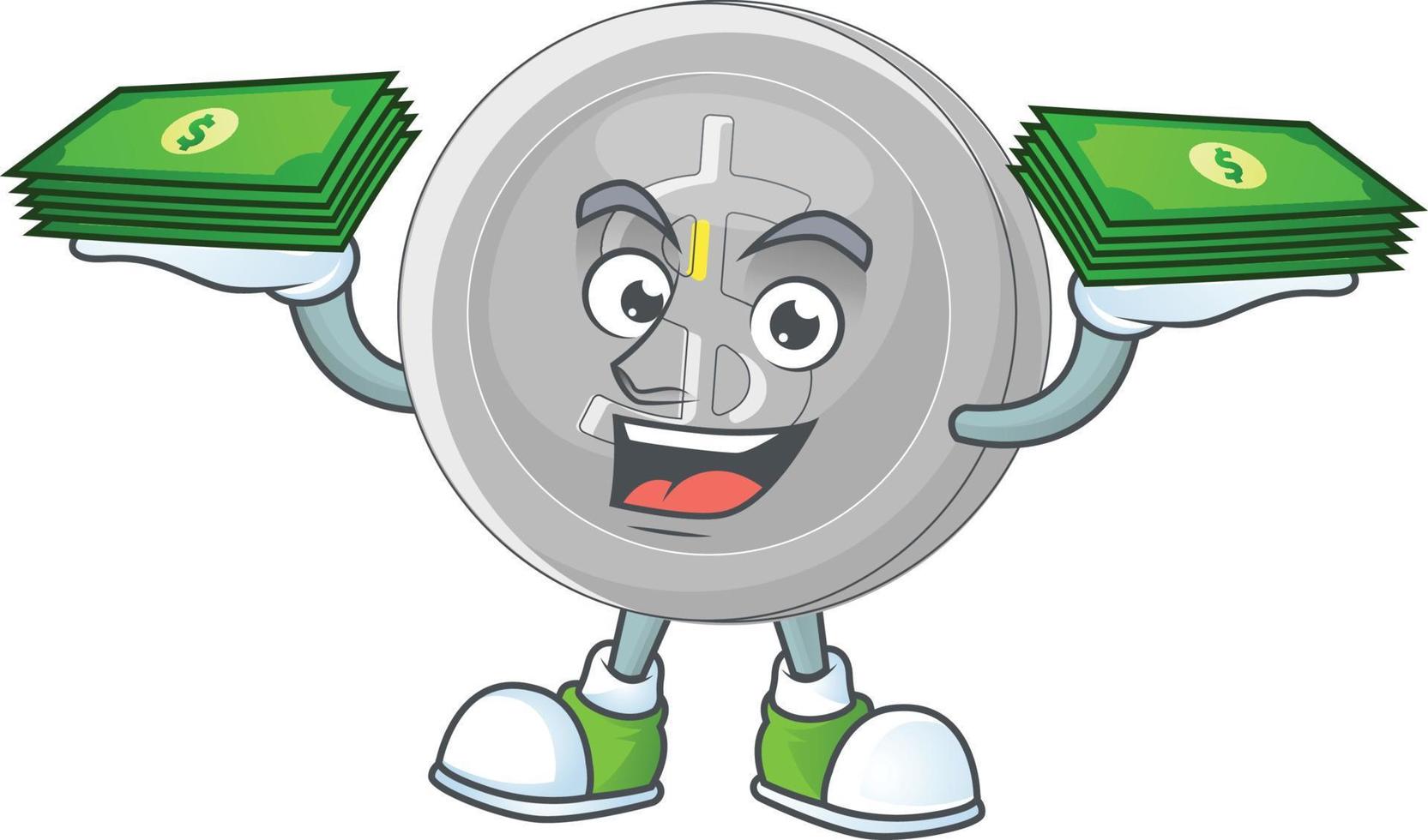 Silver Coin Vector