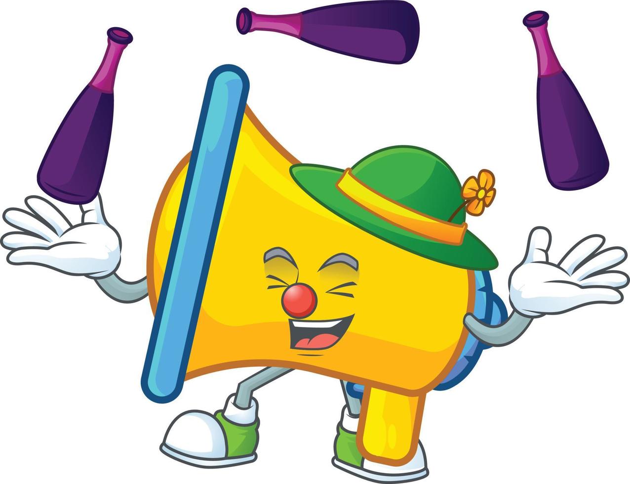 Yellow Loadspeaker Vector