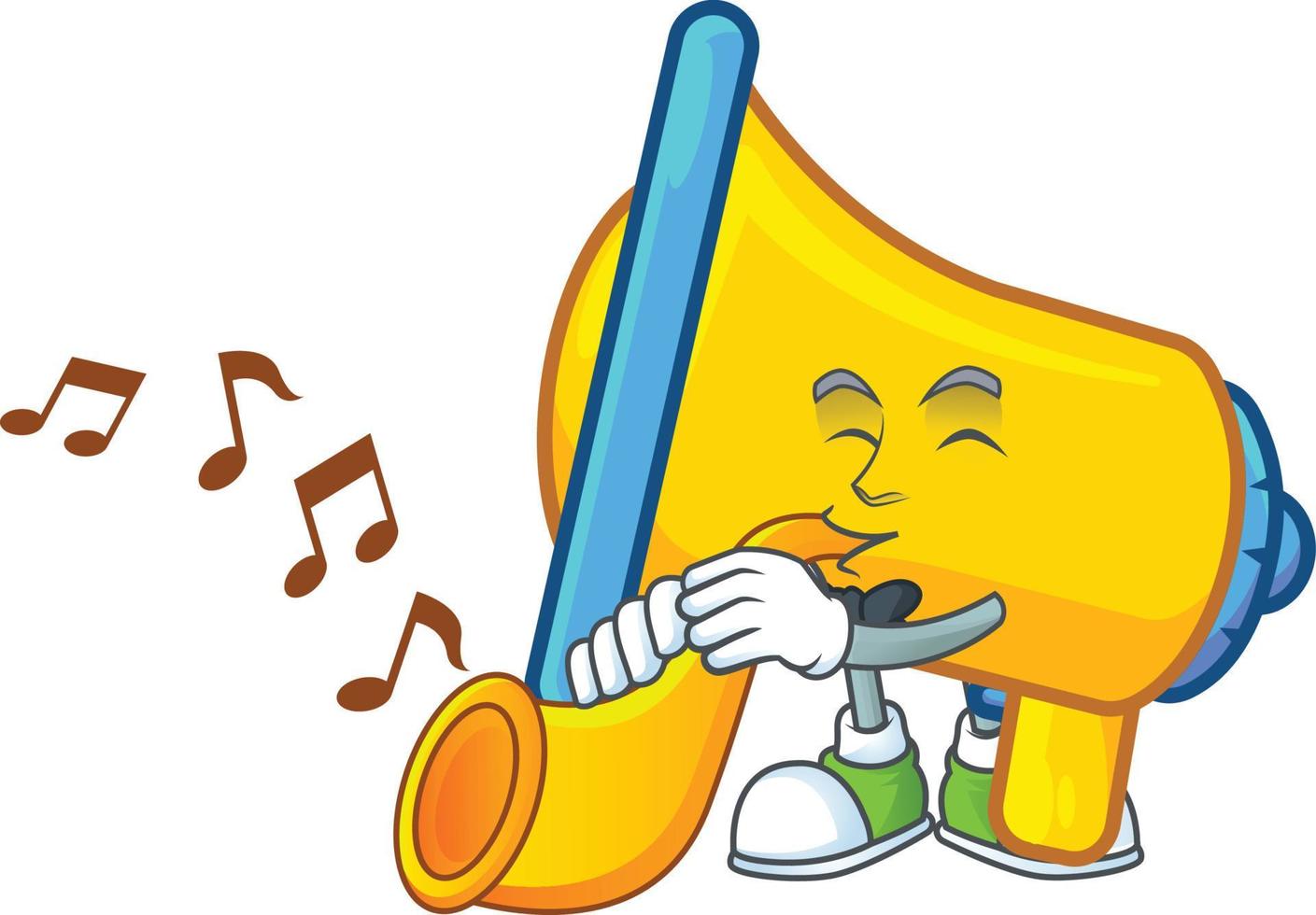 Yellow Loadspeaker Vector