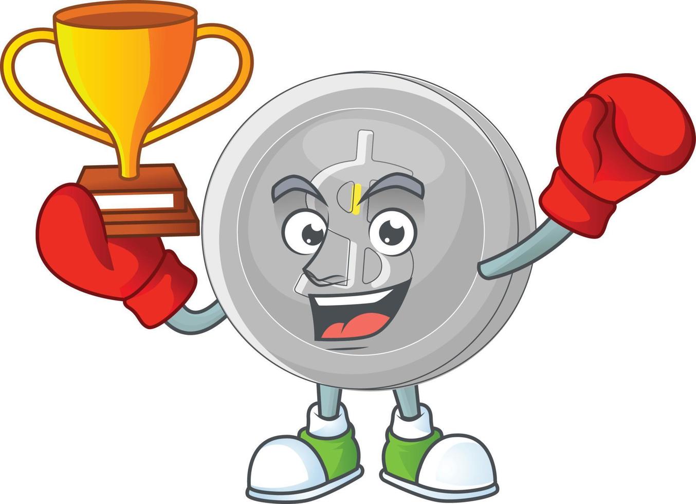 Silver Coin Vector