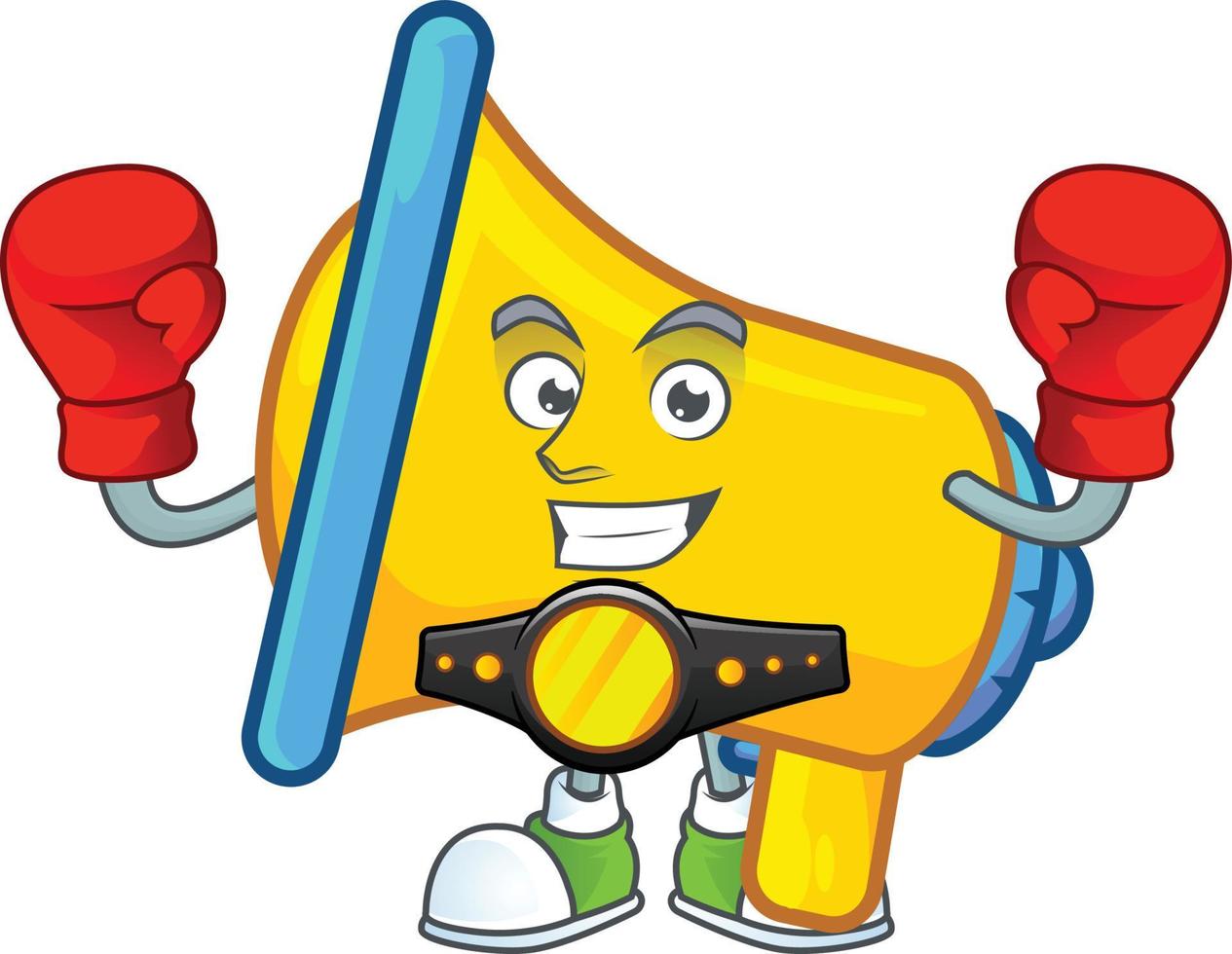 Yellow Loadspeaker Vector