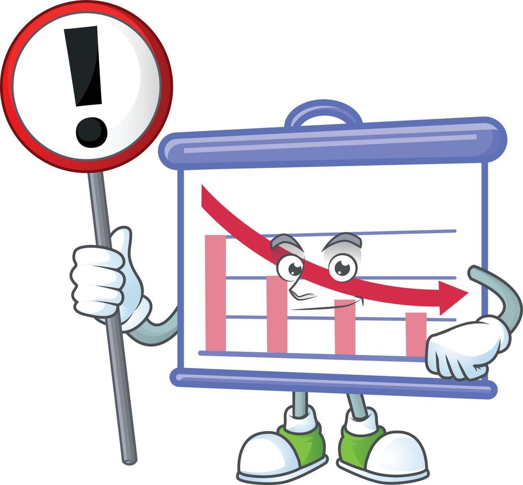 Down Graphic Board Vector