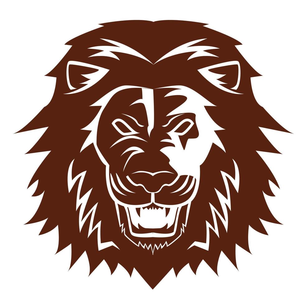 lion symbol illustration vector