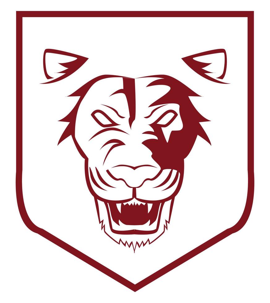 lion symbol illustration vector