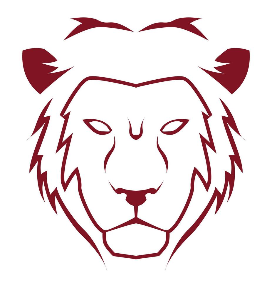 lion symbol illustration vector