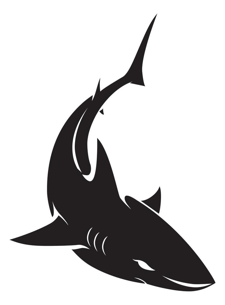 Shark Illustration design vector