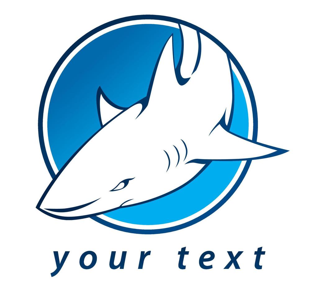 Shark Illustration design vector