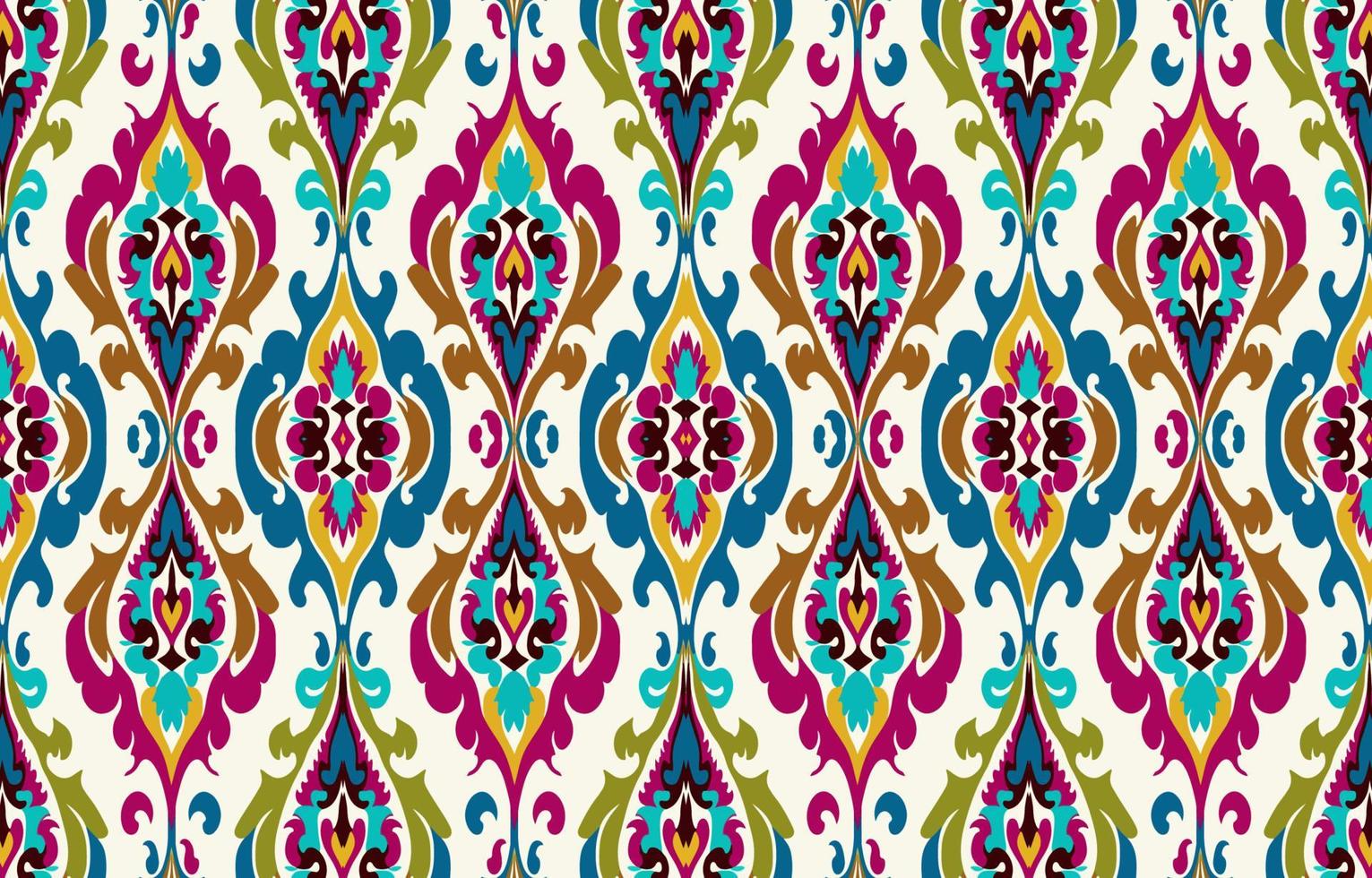 patrón de tela étnica. línea gráfica antigua folk tradicional abstracta. tela textil vector ilustración adornado elegante estilo de lujo. diseño de impresión de arte para ropa, cortina, alfombra, fondo.