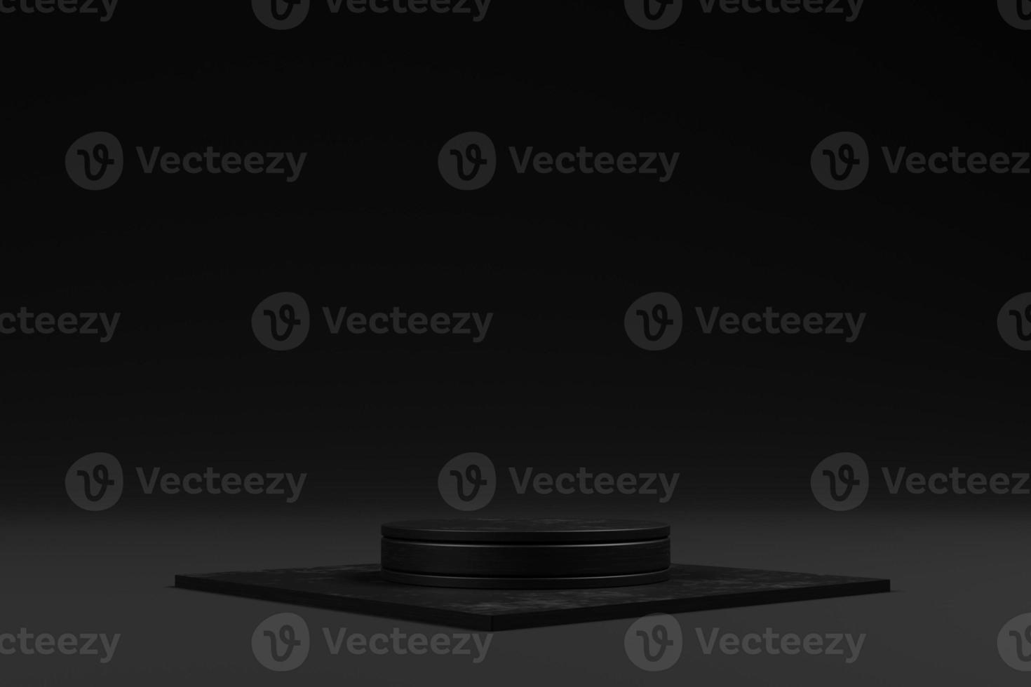 3d elegant podium for product presentation on 3d rendering photo