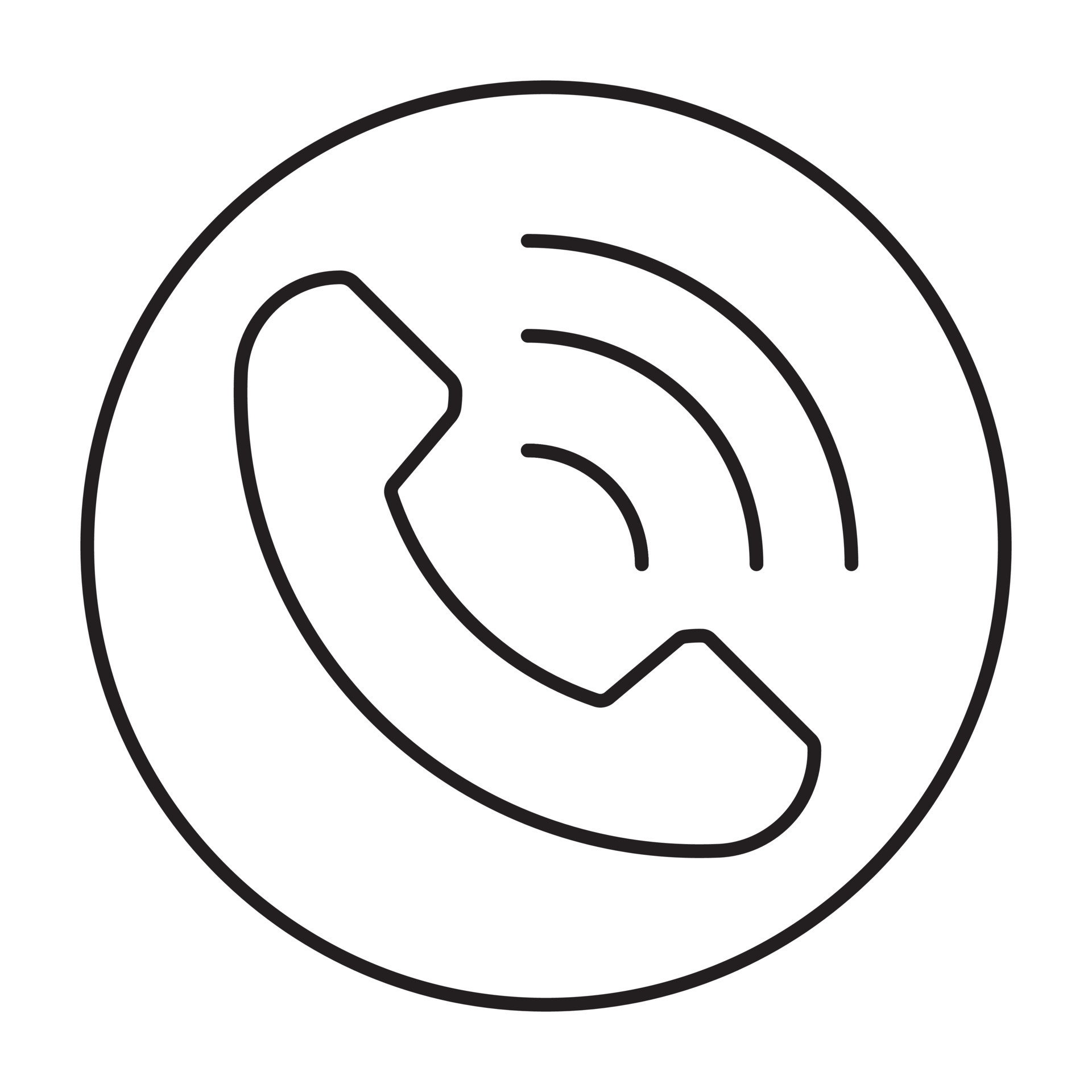 Outline Telephone icon free printable, telephone icon ai and eps
