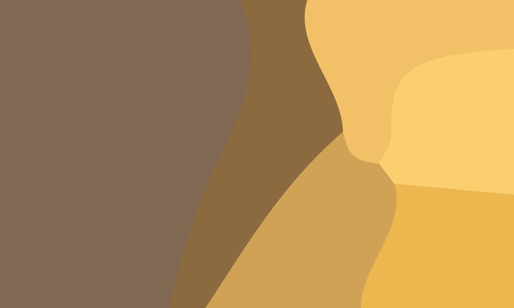 Aesthetic brown abstract background with copy space area. Suitable for poster and banner vector