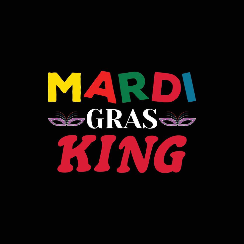 MARDI GRAS T-SHIRT DESIGN vector