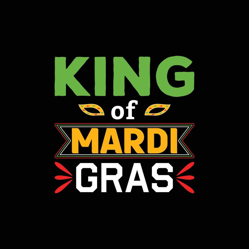 MARDI GRAS T-SHIRT DESIGN vector