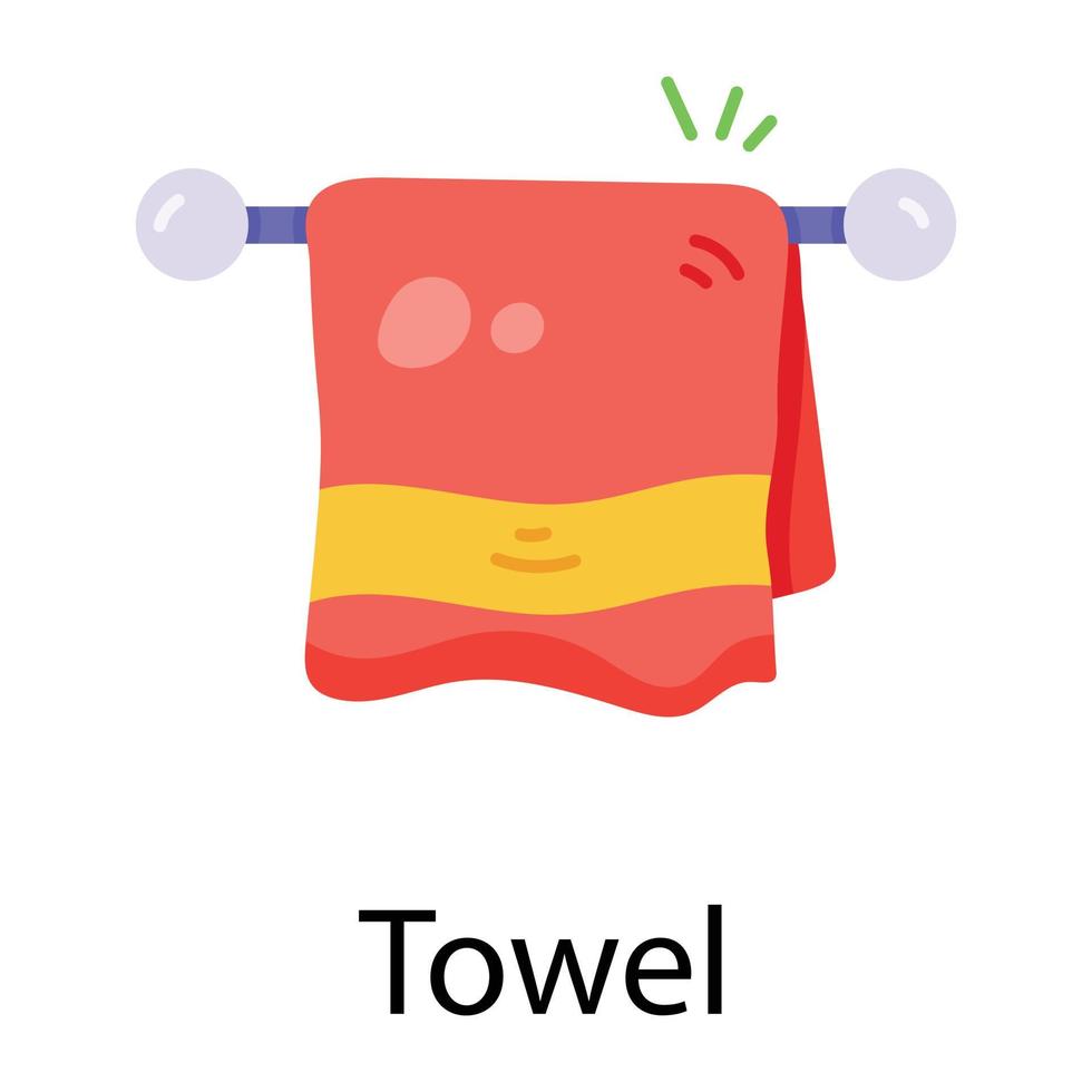 Trendy Towel Concepts vector