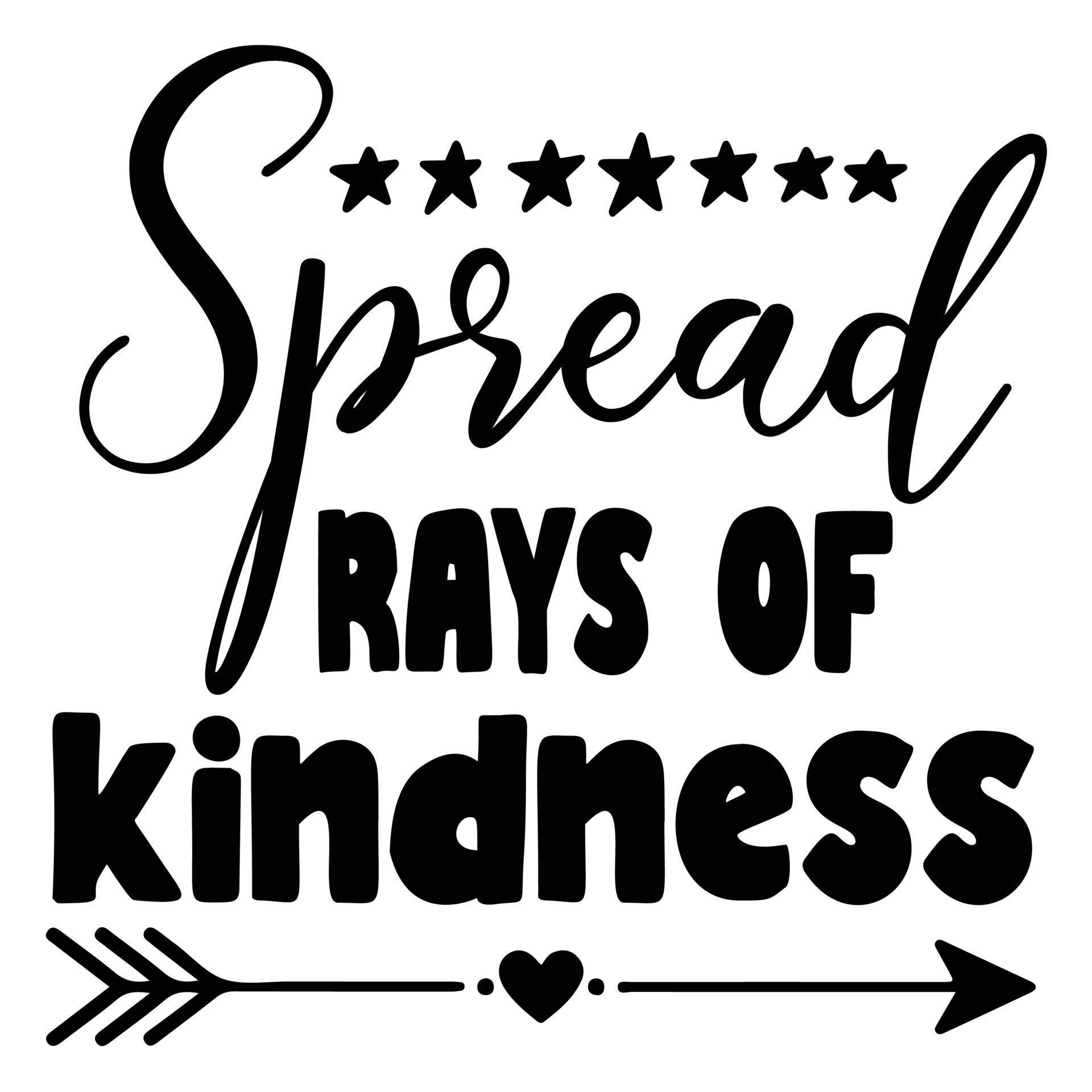 Spread Rays Of Kindness Shirt Design 17734313 Vector Art at Vecteezy