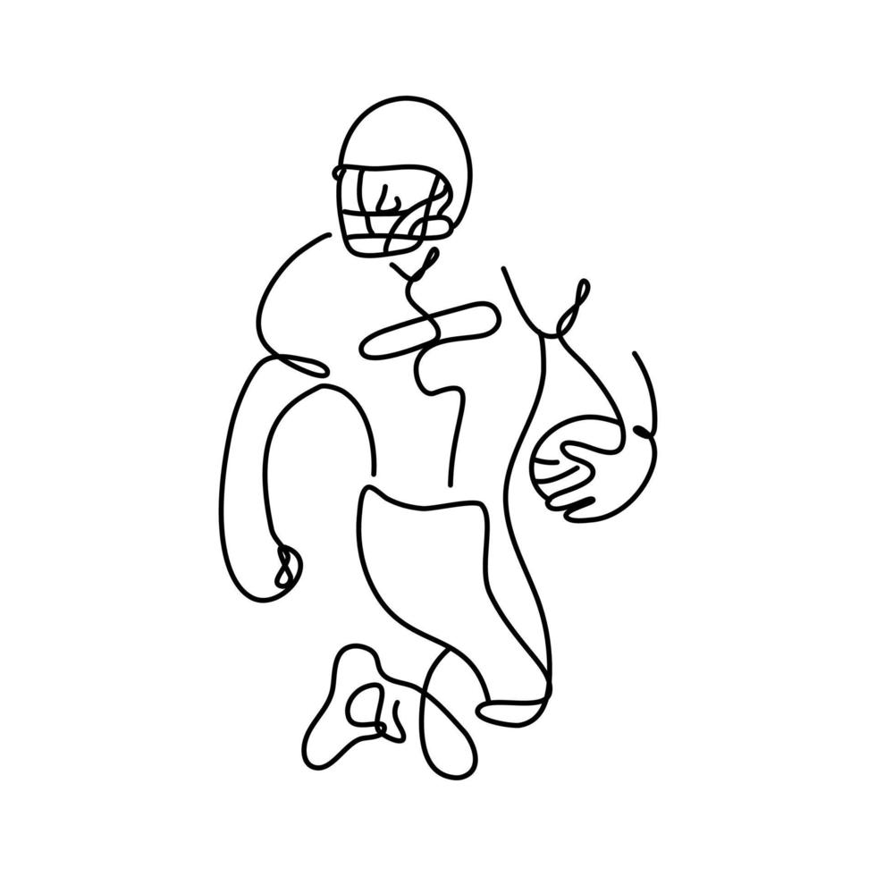 super bowl continuous drawing line art minimalist. isolated white. suitable for pillows, wall art, t-shirts, etc. vector illustration