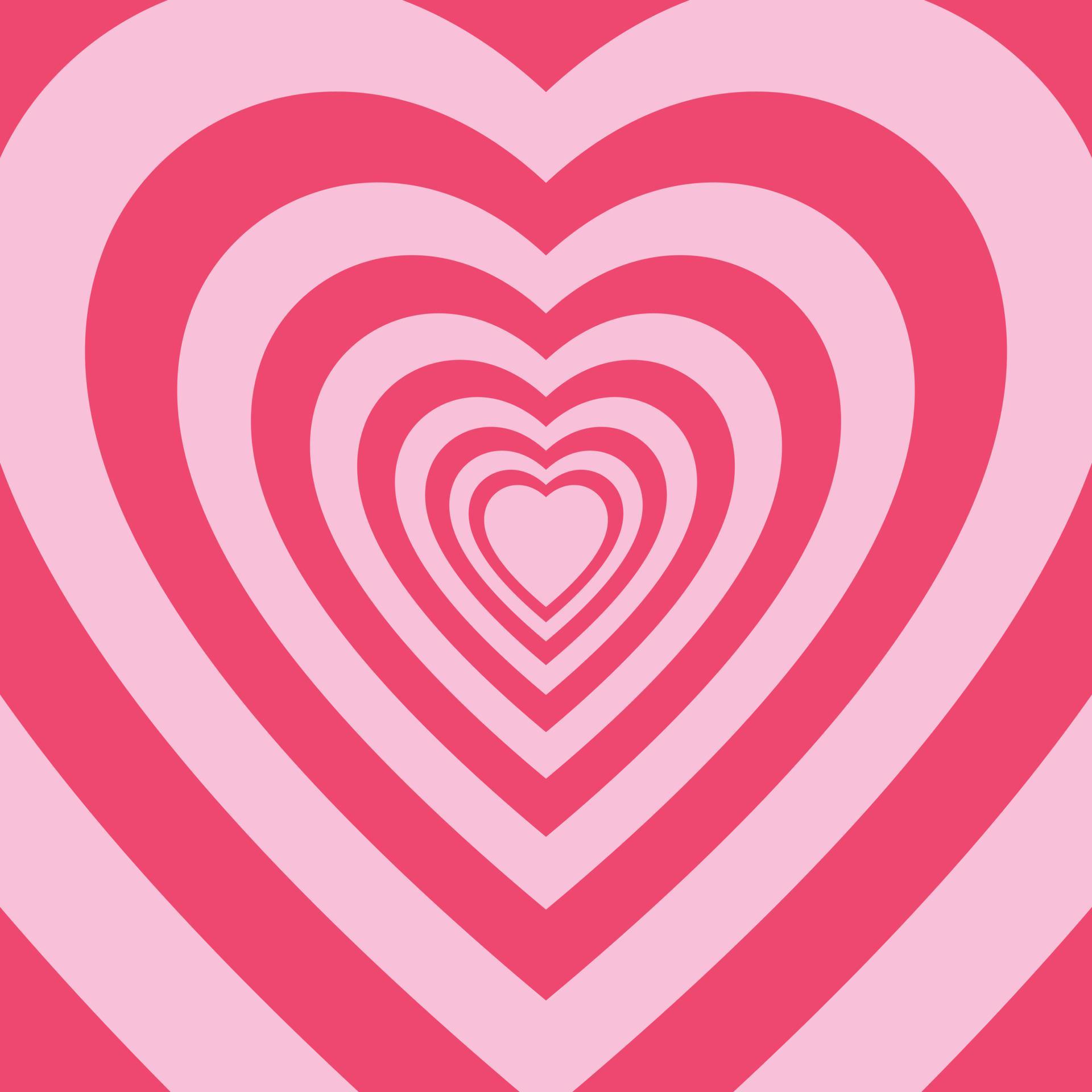 fondo abstracto de corazones de color rosa con colores vibrantes ...