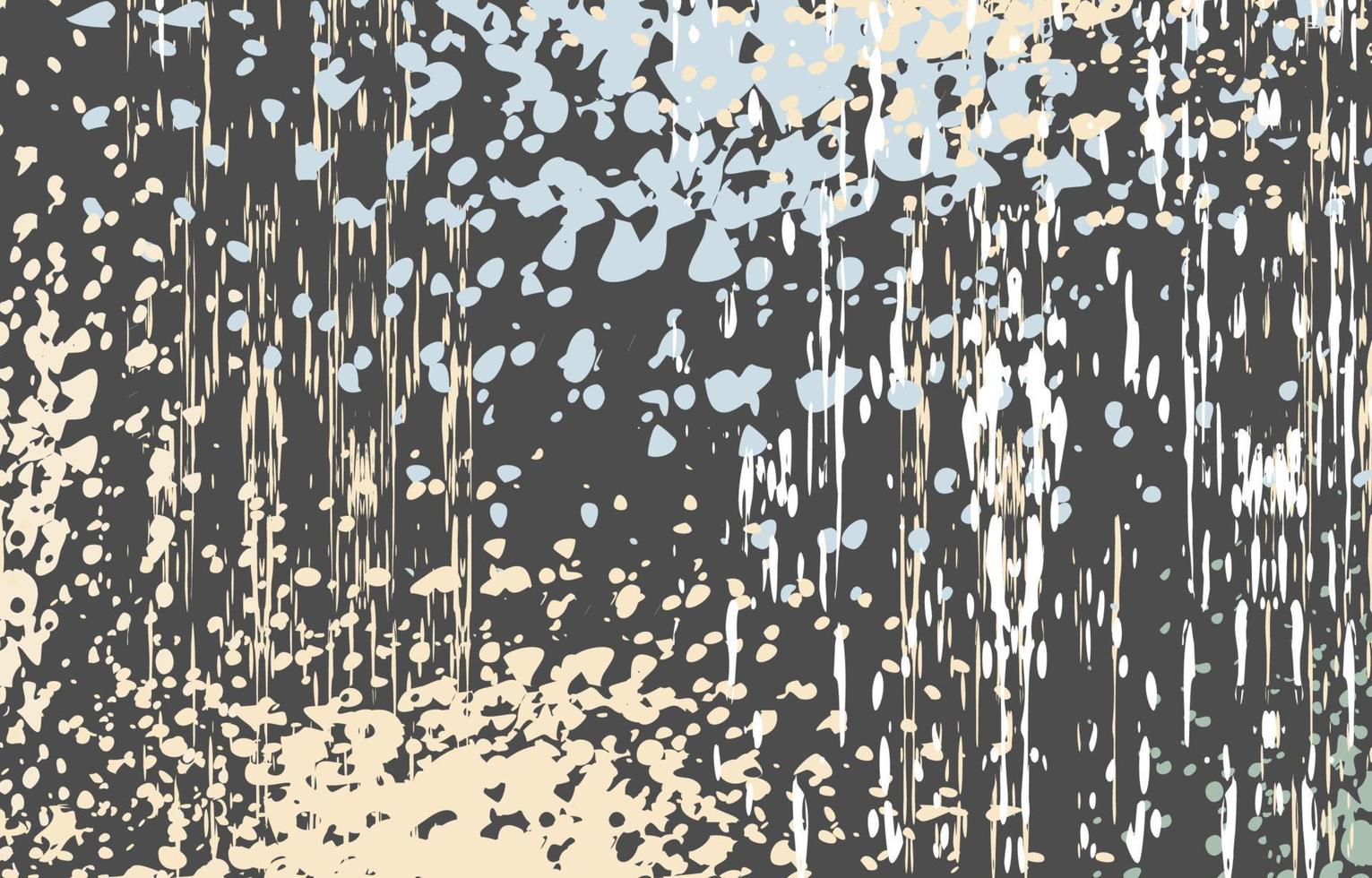 Abstract gradient colorful Rusty metallic textured background. vector