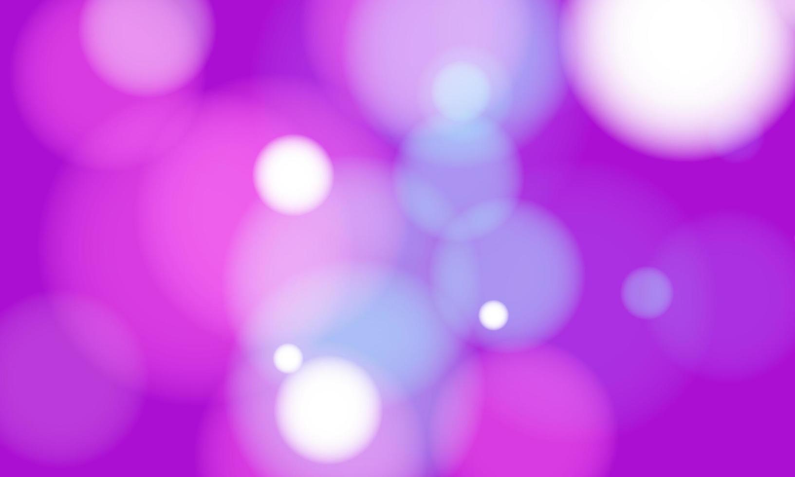 efecto de onda de luces bokeh luces brillantes borrosas sobre fondo colorido vector