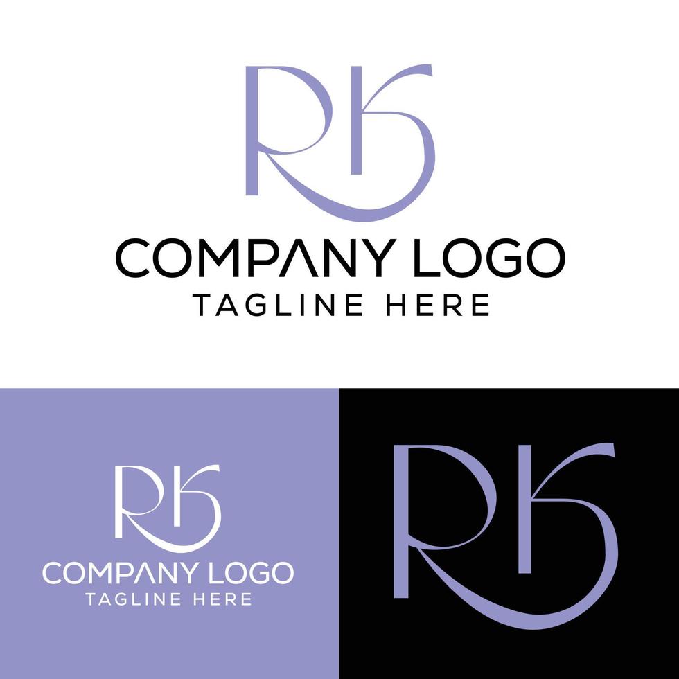 Letter Rk Logo Design Handwriting Concept Stock Vector (Royalty Free)  1638704146 | Shutterstock