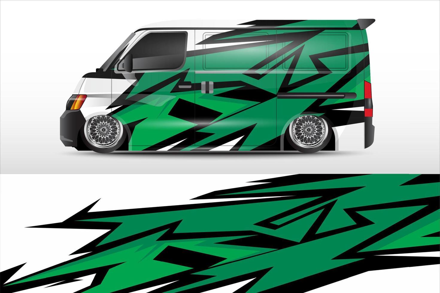 racing motif racing car design for vehicle vinyl stickers and automotive company livery stickers vector