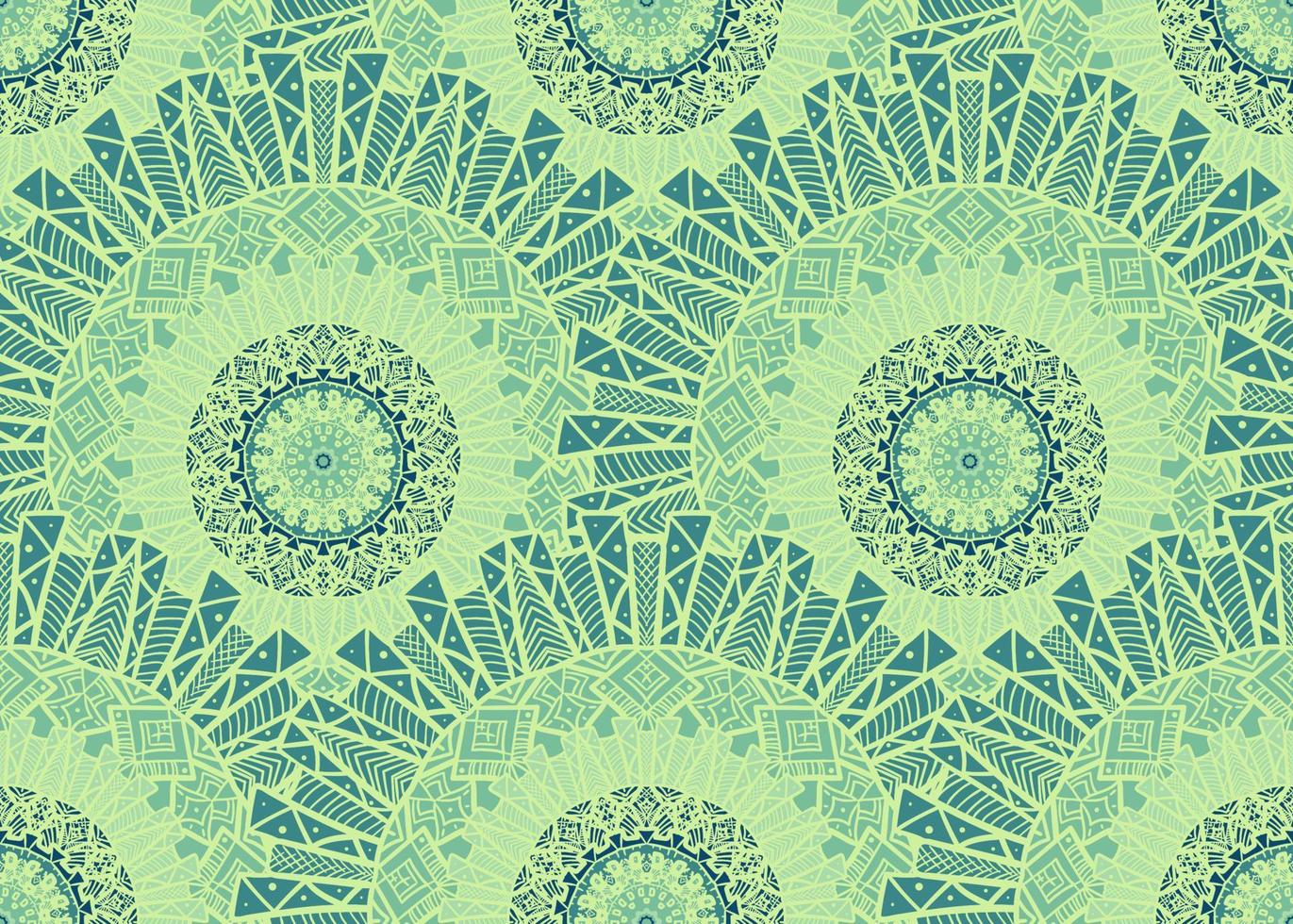 Mandala Seamless Pattern vector