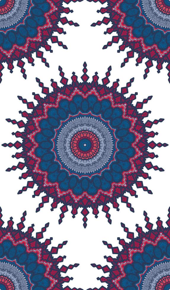 Mandala Seamless Pattern vector