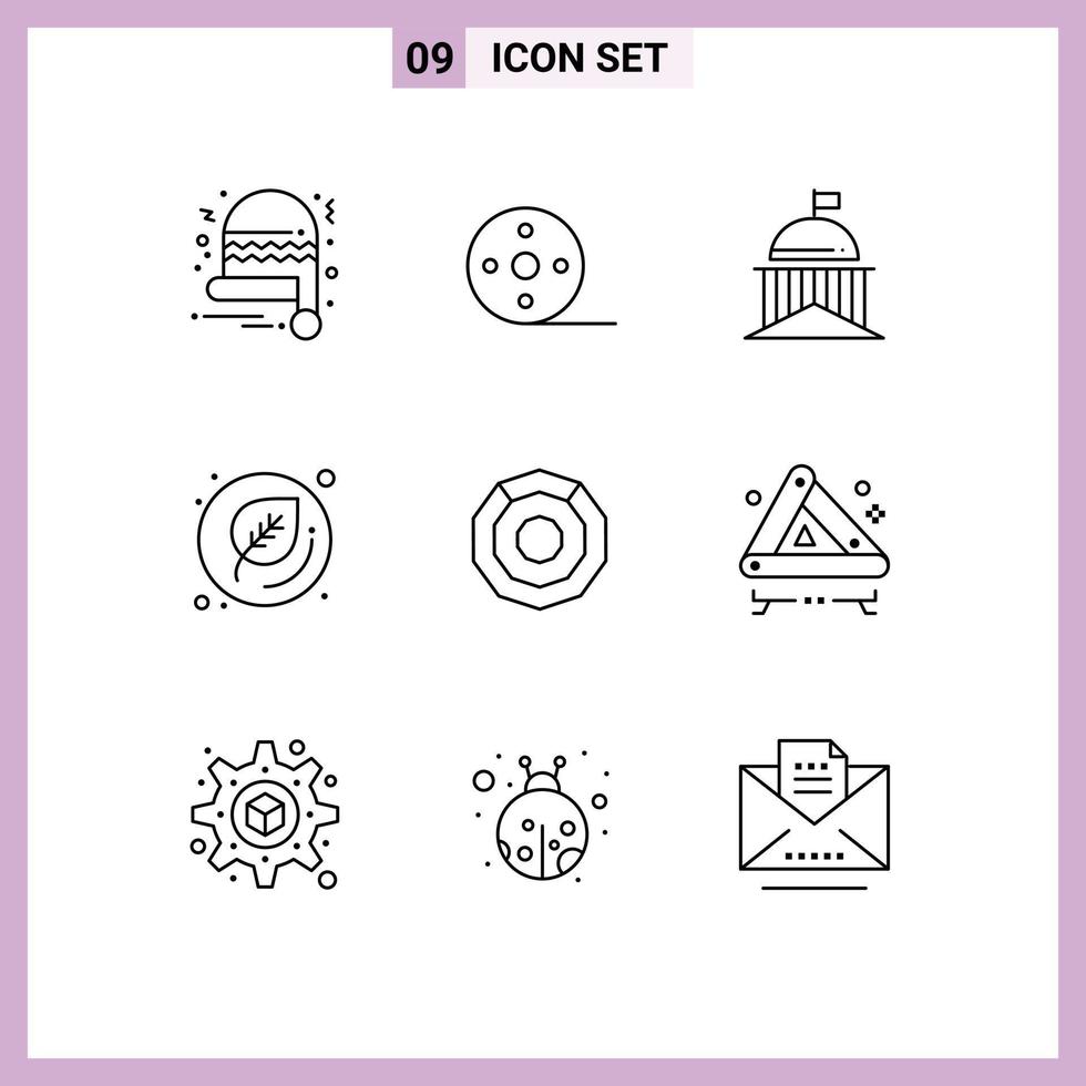 9 Universal Outline Signs Symbols of crypto komodo flag school education Editable Vector Design Elements