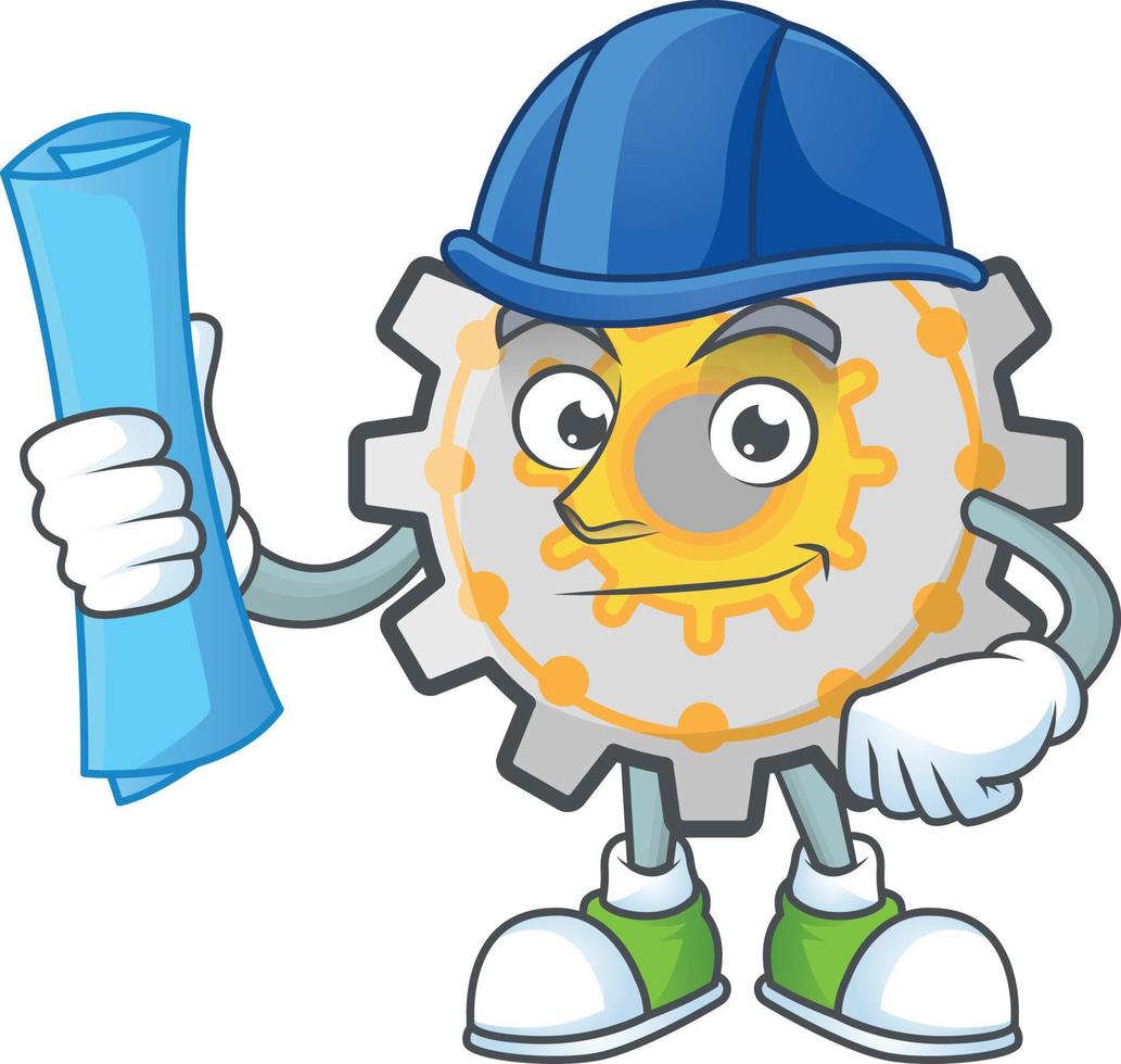 Cartoon Gear Vector