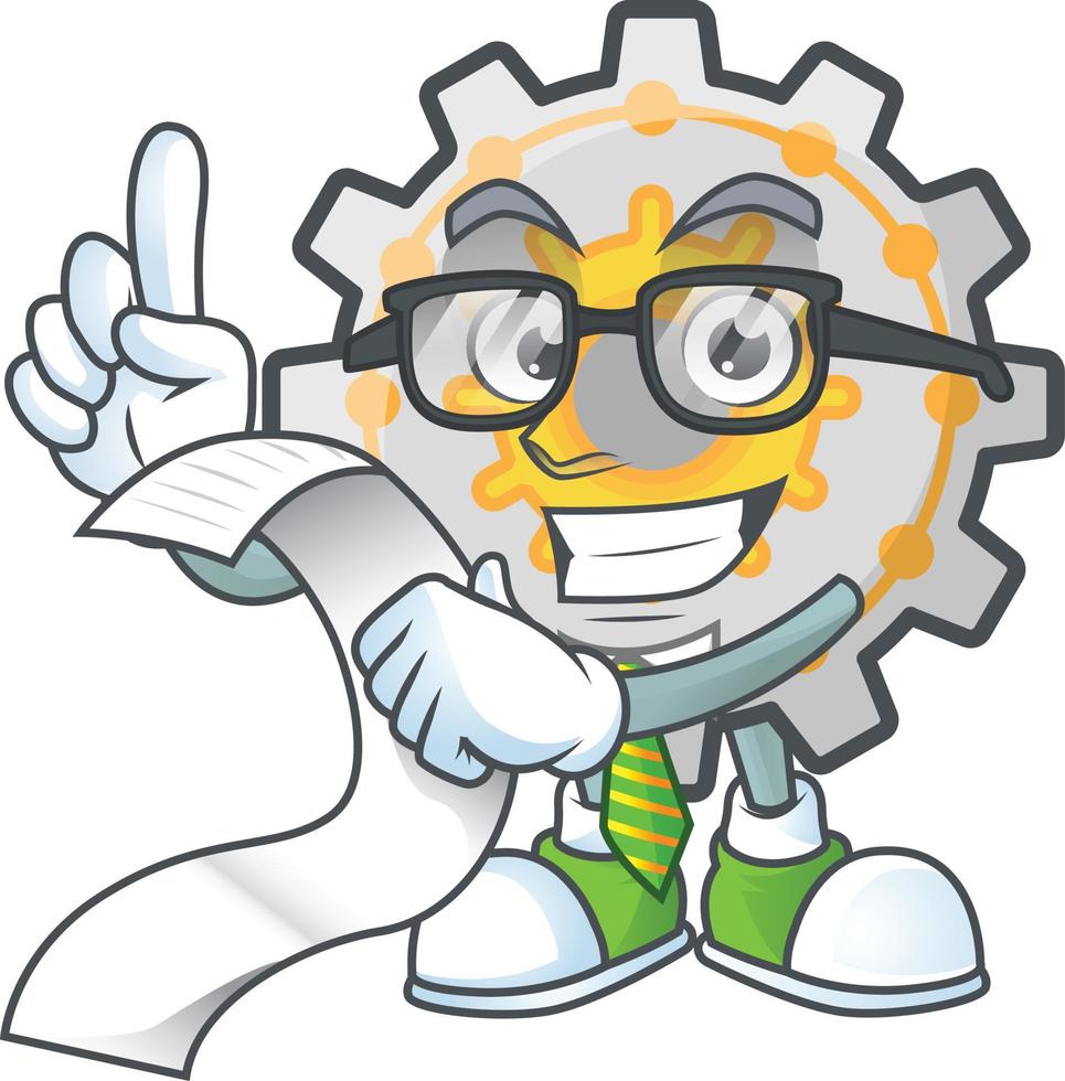 Cartoon Gear Vector