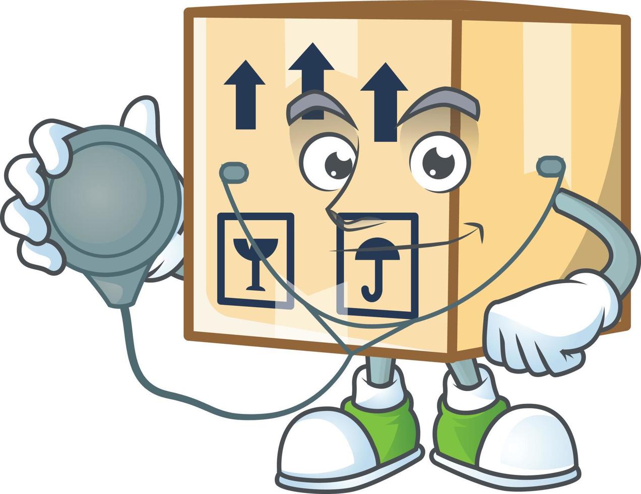 Cardboard Close Vector