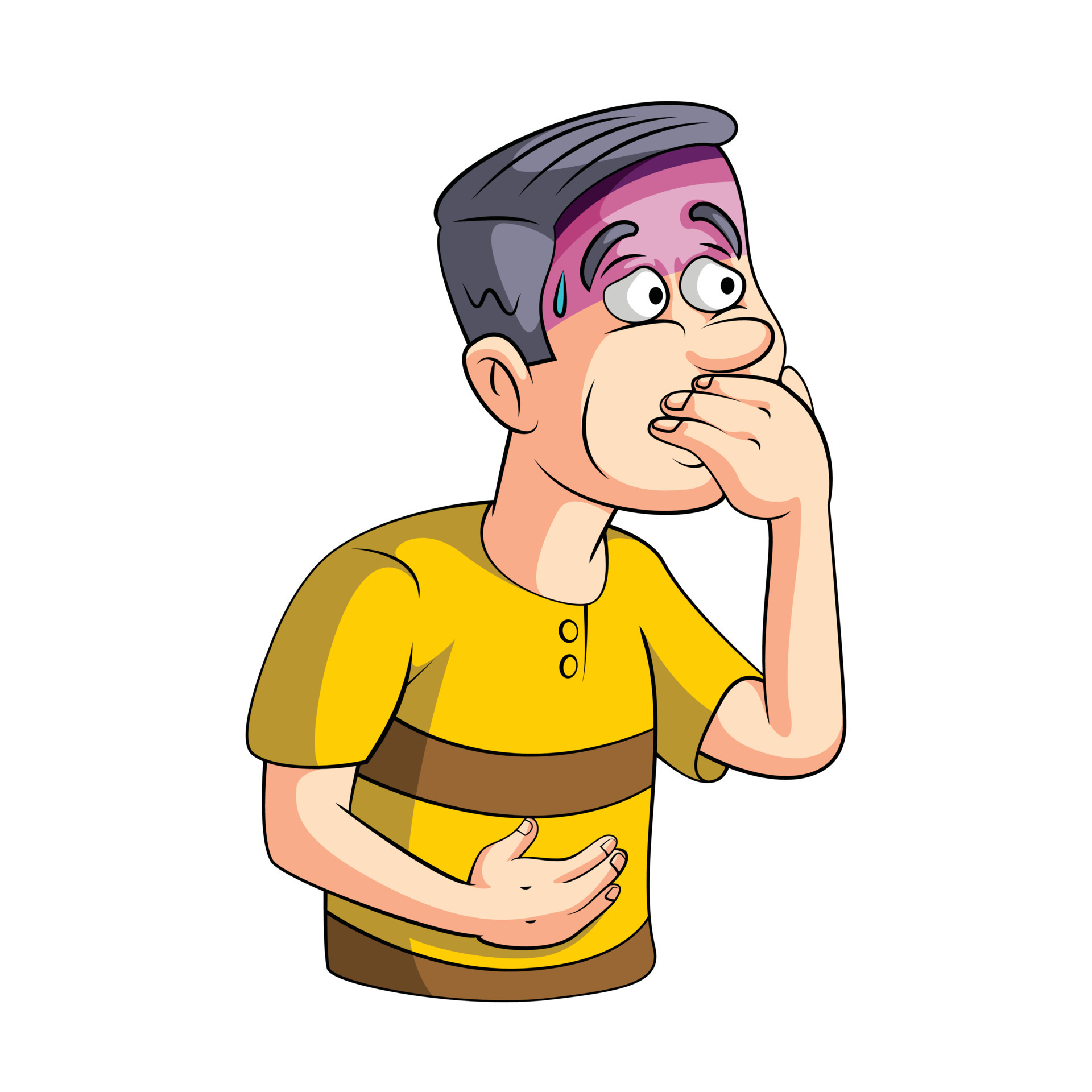 Nausea People Illustration 17736772 Vector Art at Vecteezy