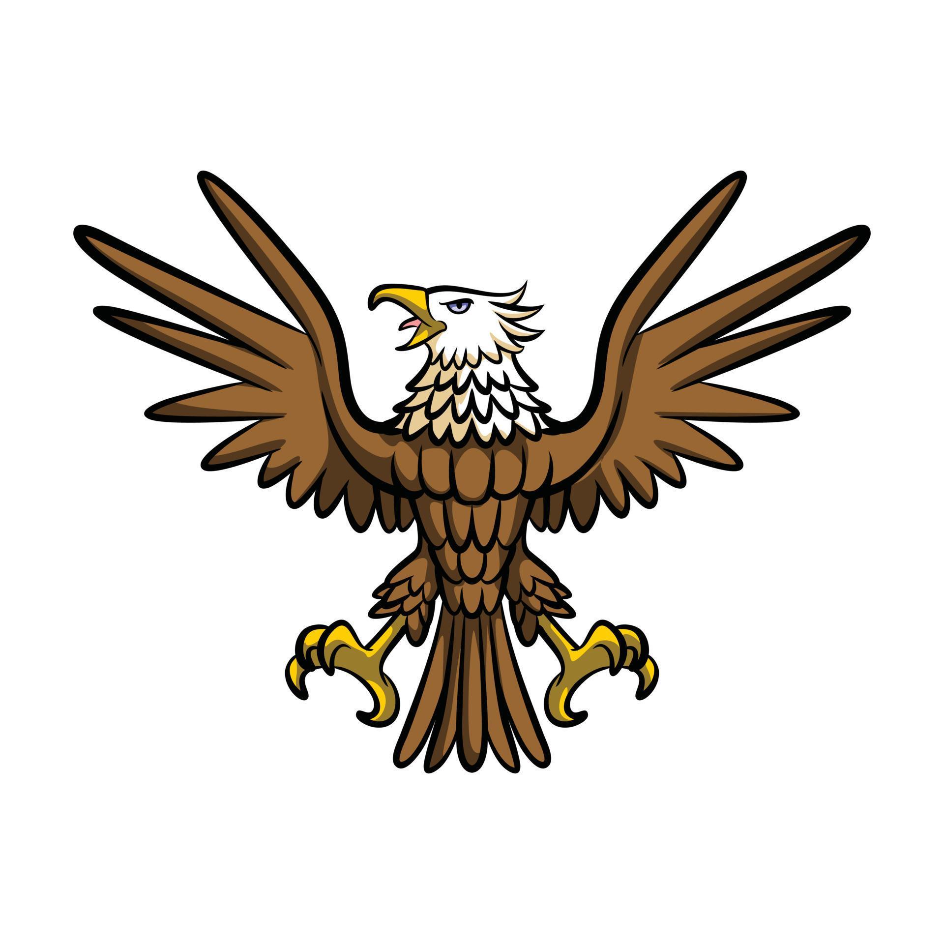 Eagle Symbol Mascot Illustration 17736807 Vector Art at Vecteezy