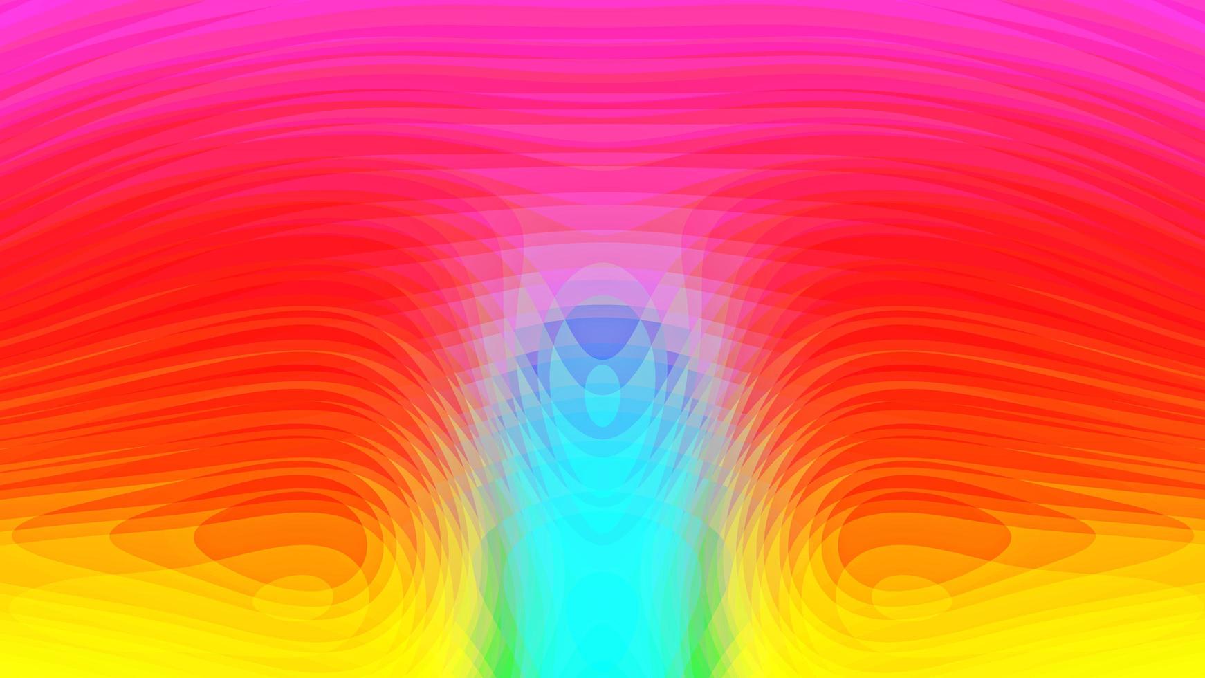 Abstract multi color curve background photo