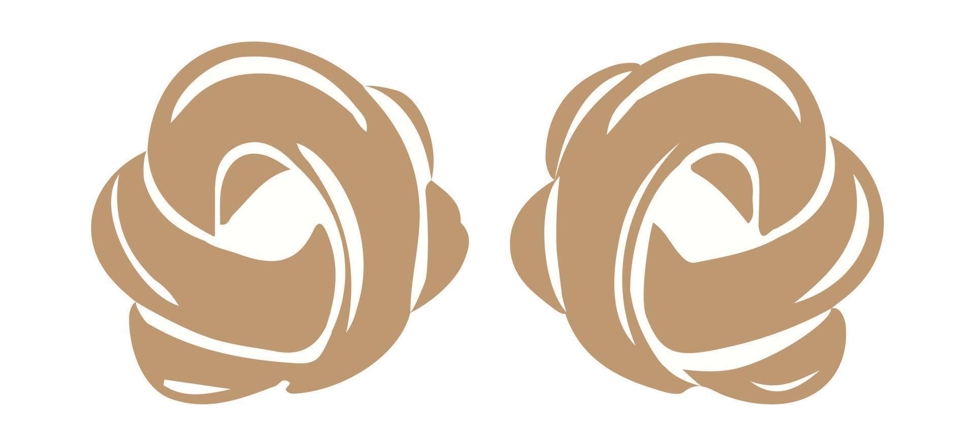 Gold geometric earrings, rounded of shape vector 17739174 Vector Art at