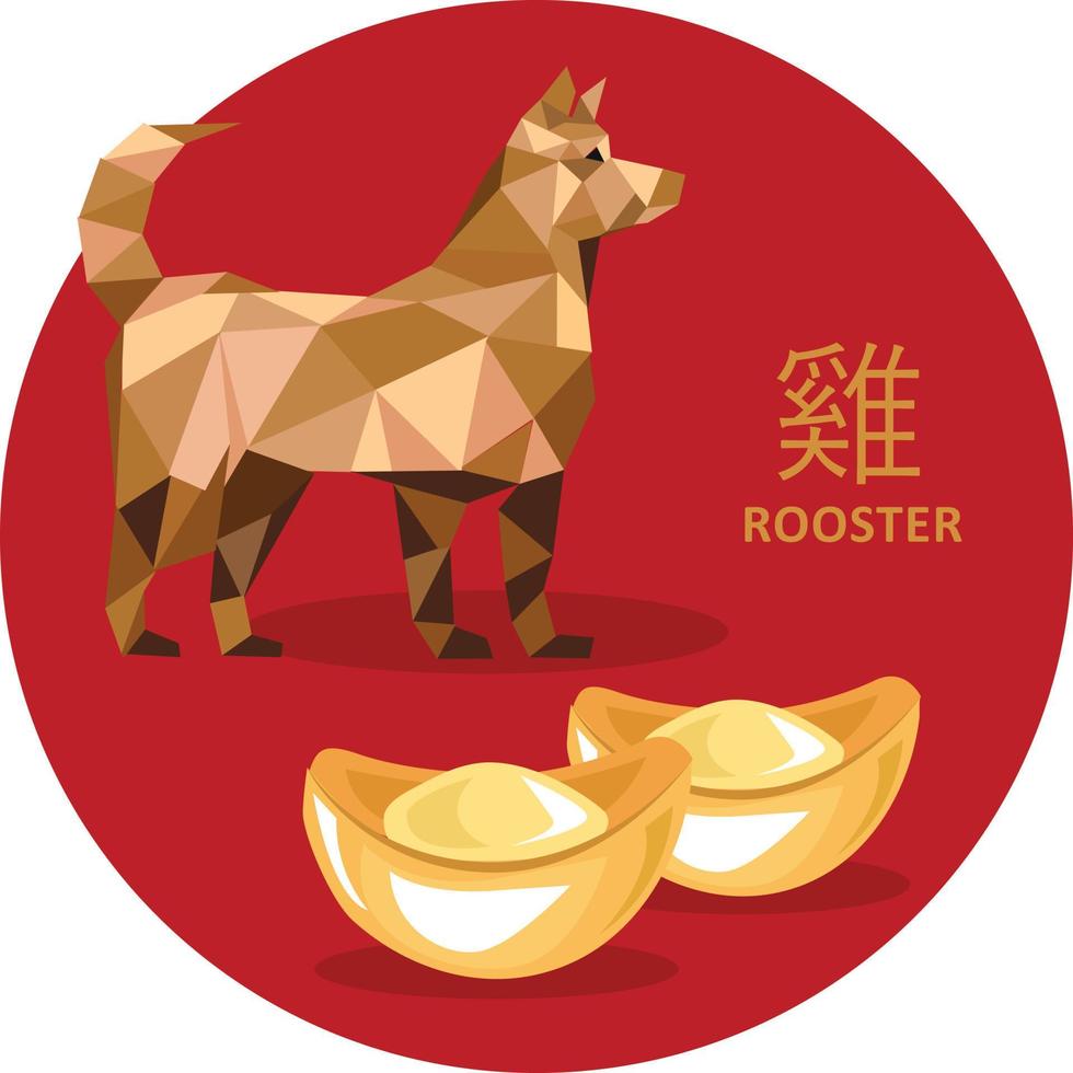 Illustration. Vector collection of 12 zodiac signs. Polygonal style. Suitable for card, icon design.