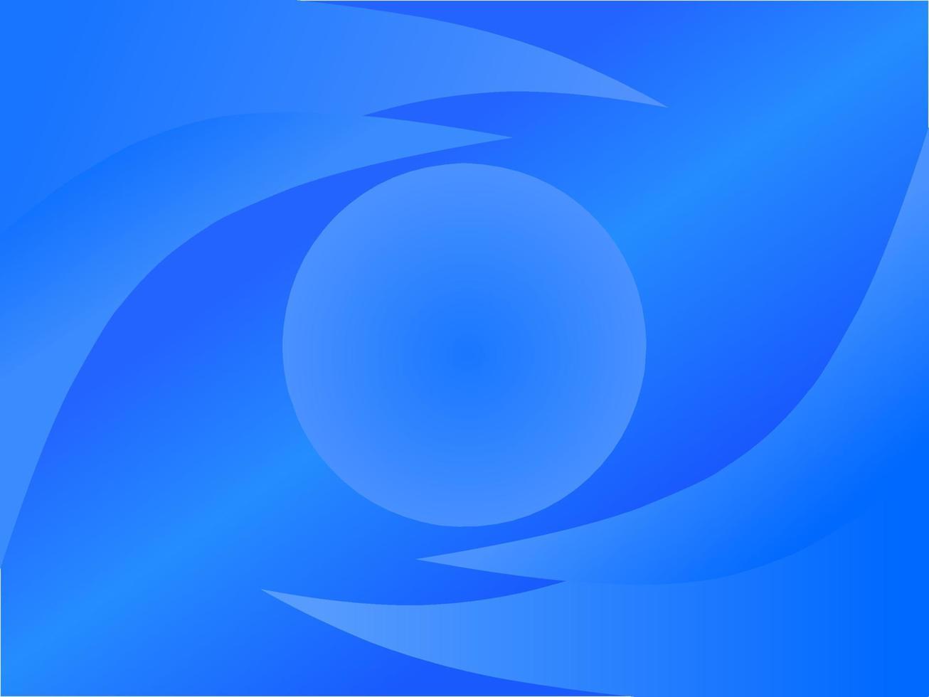 Blue curve abstract background vector