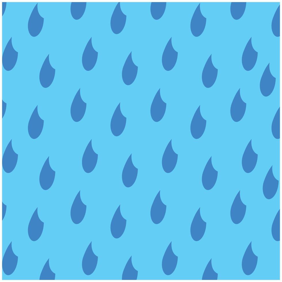 vector de fondo de patrón de agua de lluvia